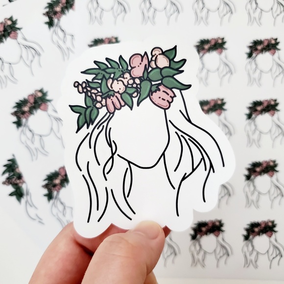 LoveBarbara Jackets & Blazers - LB067 STICKERS Custom Poshmark Stickers Bohemian Girl Shipping Supplies